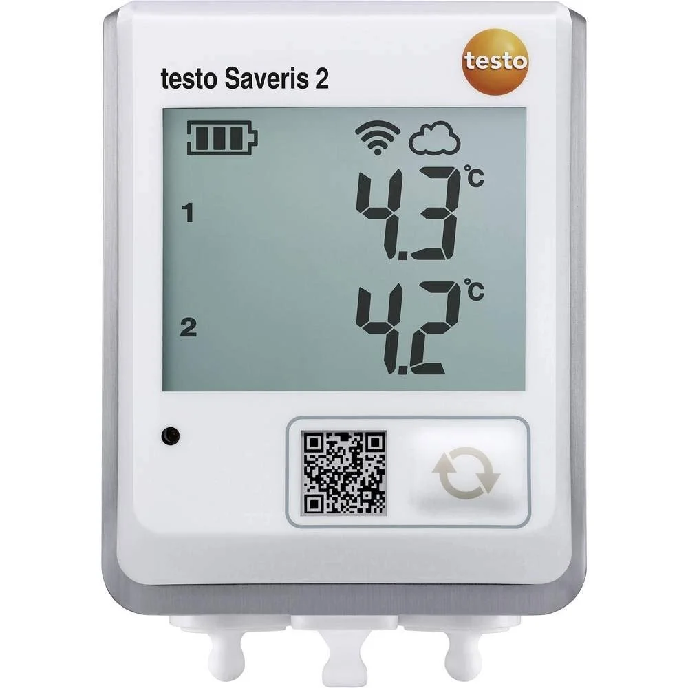 Гігрометр-термометр для дому Testo Saveris 2 T2 Wi-Fi White, фото №1