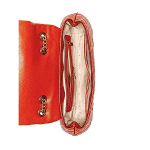 Сумка крос-боді GUESS Sela, що трансформується, лисячо-червона synthetic.ua - Фото 1