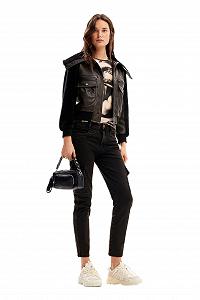 Пальто Desigual Woven PU Жіноче - Фото 1