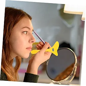 Трафарет для підводки Силікон Захист для макіяжу для вій synthetic.ua - Фото 1