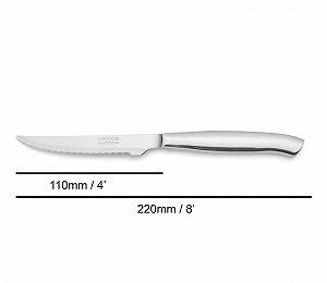 Нож столовый Arcos Monoblock 110 мм Серебристый synthetic.ua - Фото 1