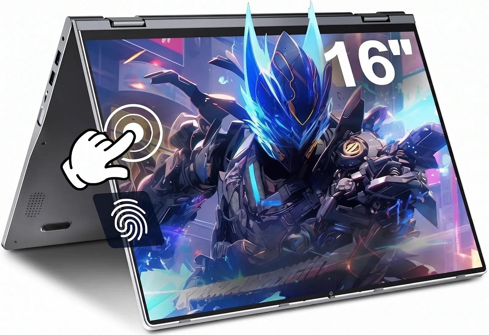 Сенсорний ноутбук 16" Jumper J1 Intel Celeron N5095 RAM 16GB SSD 512GB + eMMC 128GB Windows 11 (UKR), фото №1 Сенсорний ноутбук 16" Jumper J1 Intel Celeron N5095 RAM 16GB SSD 512GB + eMMC 128GB Windows 11 (UKR), фото №1