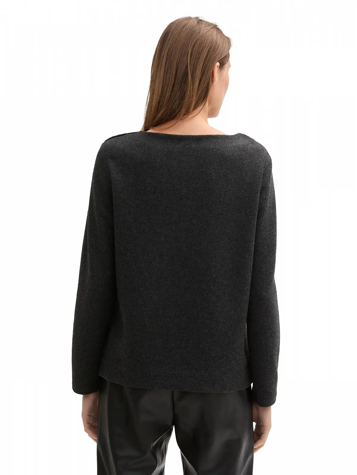 Жіночий світшот TOM TAILOR Cosy з ґудзиками, фото №2