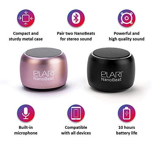 Портативна колонка Elari NANOBEAT Bluetooth Рожевий, фото №3