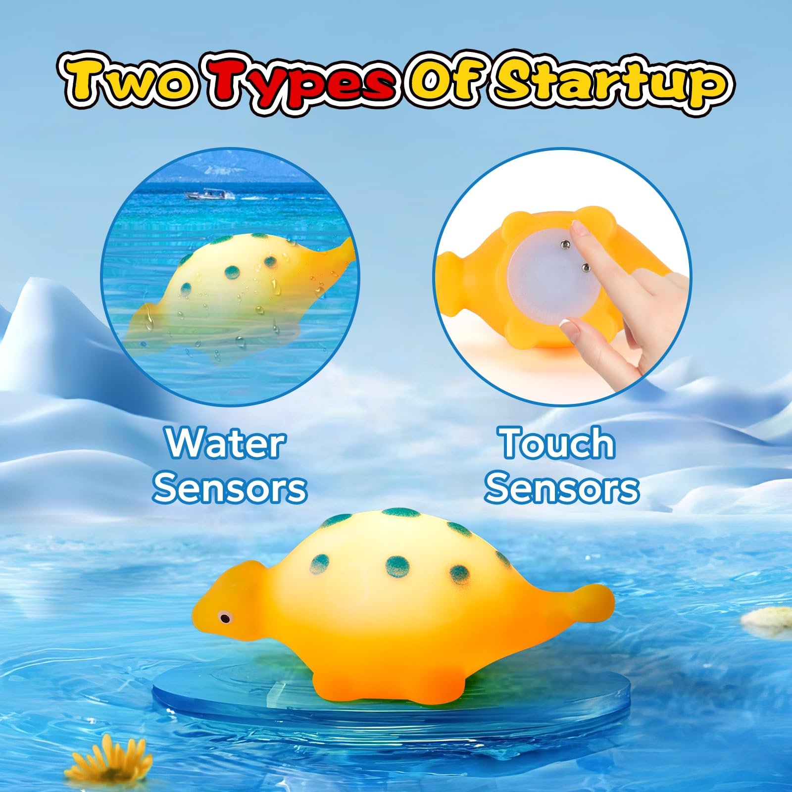 Набор 6 динозавров с подсветкой., фото №3