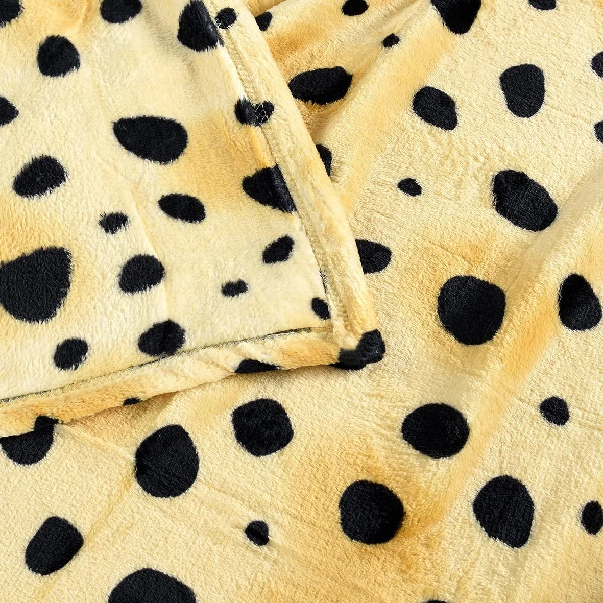Плед FEBE Cuddly Leopard из микрофибры для дивана, 130 x 180 см, фото №3