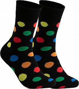 Бавовняні шкарпетки з точковим дизайном - Фото 1