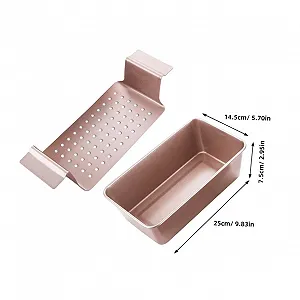 Форма для выпечки Gadpiparty углеродистая сталь антипригарная со съемной вставкой Rose Gold synthetic.ua - Фото 1
