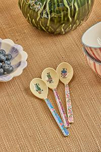 Ложка Детская RICE Nathalie Lété Print Меламин Разноцветный, Набор 3 шт synthetic.ua - Фото 1