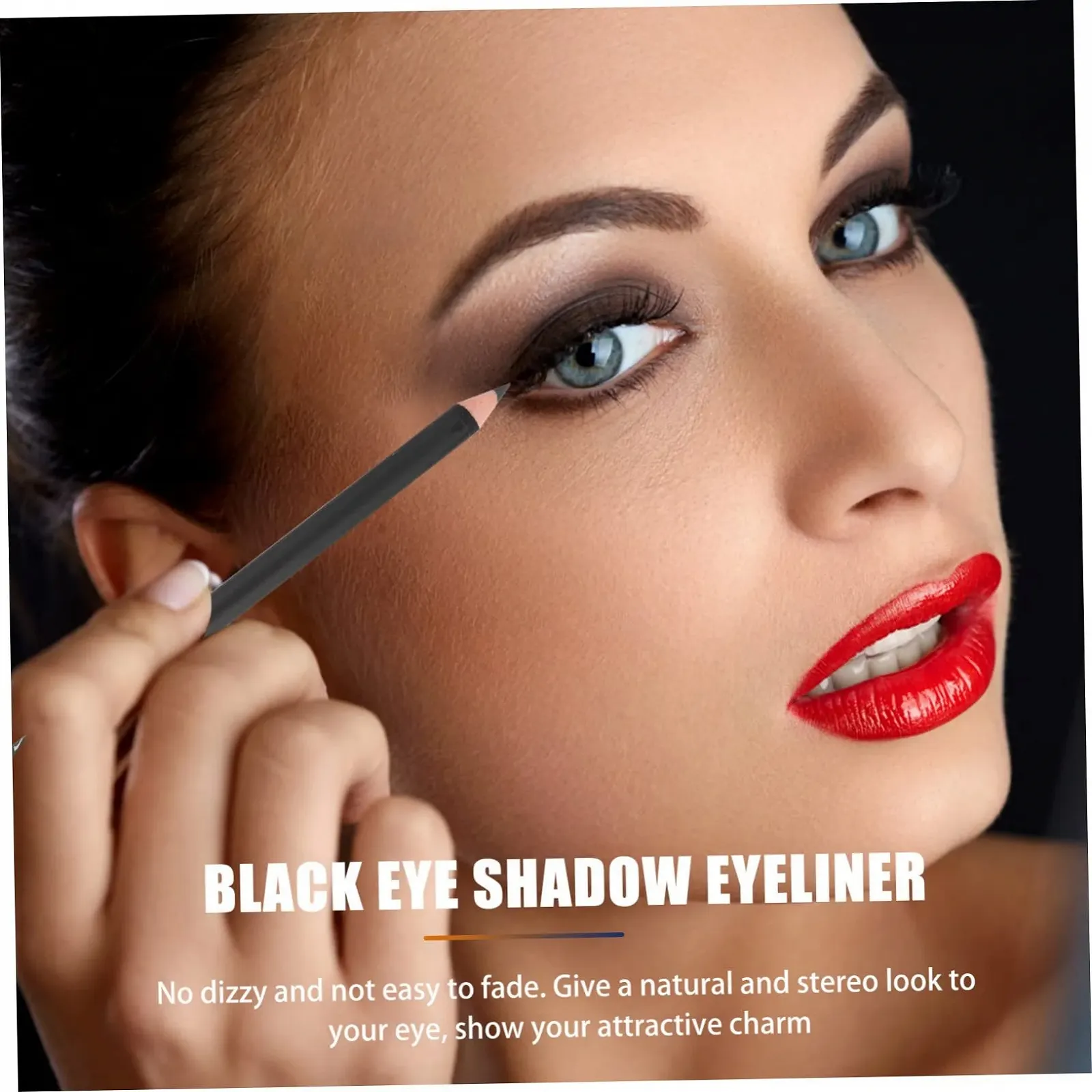 Карандаш для глаз MERRYHAPY Черный, фото №4 Карандаш для глаз MERRYHAPY Черный, фото №4