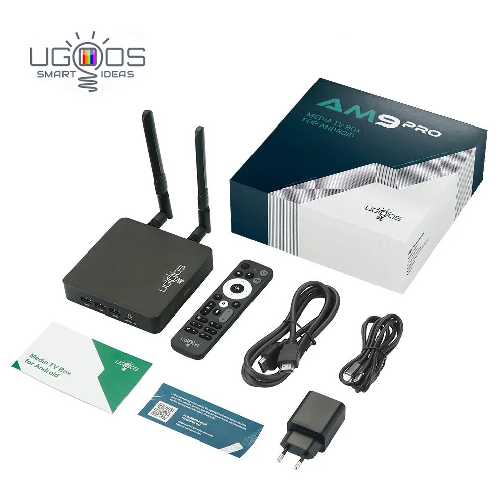 Медиаплеер Ugoos AM9 PRO Amlogic S905X5-J 4/64 WIFI6 AIPQ AISR Dolby Vision, фото №12 Медиаплеер Ugoos AM9 PRO Amlogic S905X5-J 4/64 WIFI6 AIPQ AISR Dolby Vision, фото №12