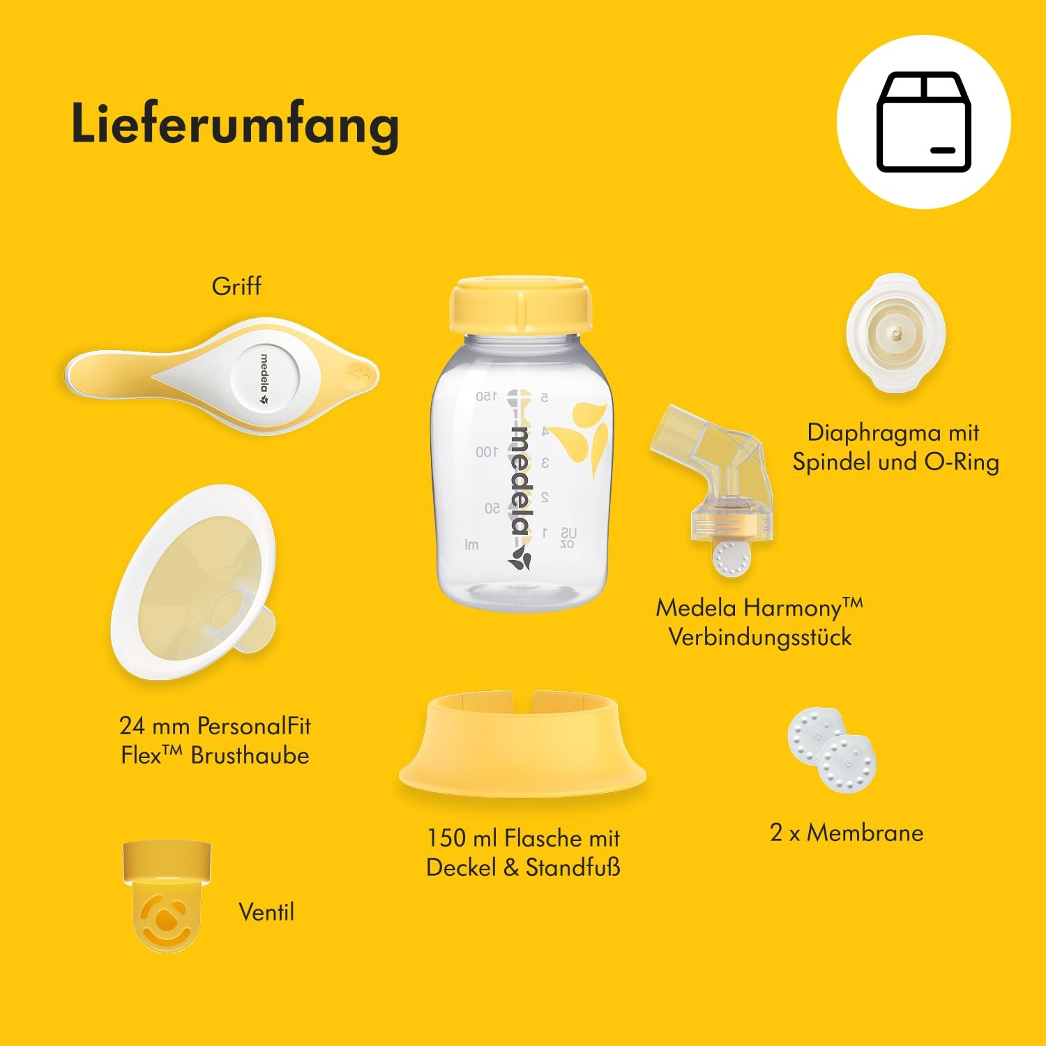 Молокоотсос ручной Medela Harmony, фото №9