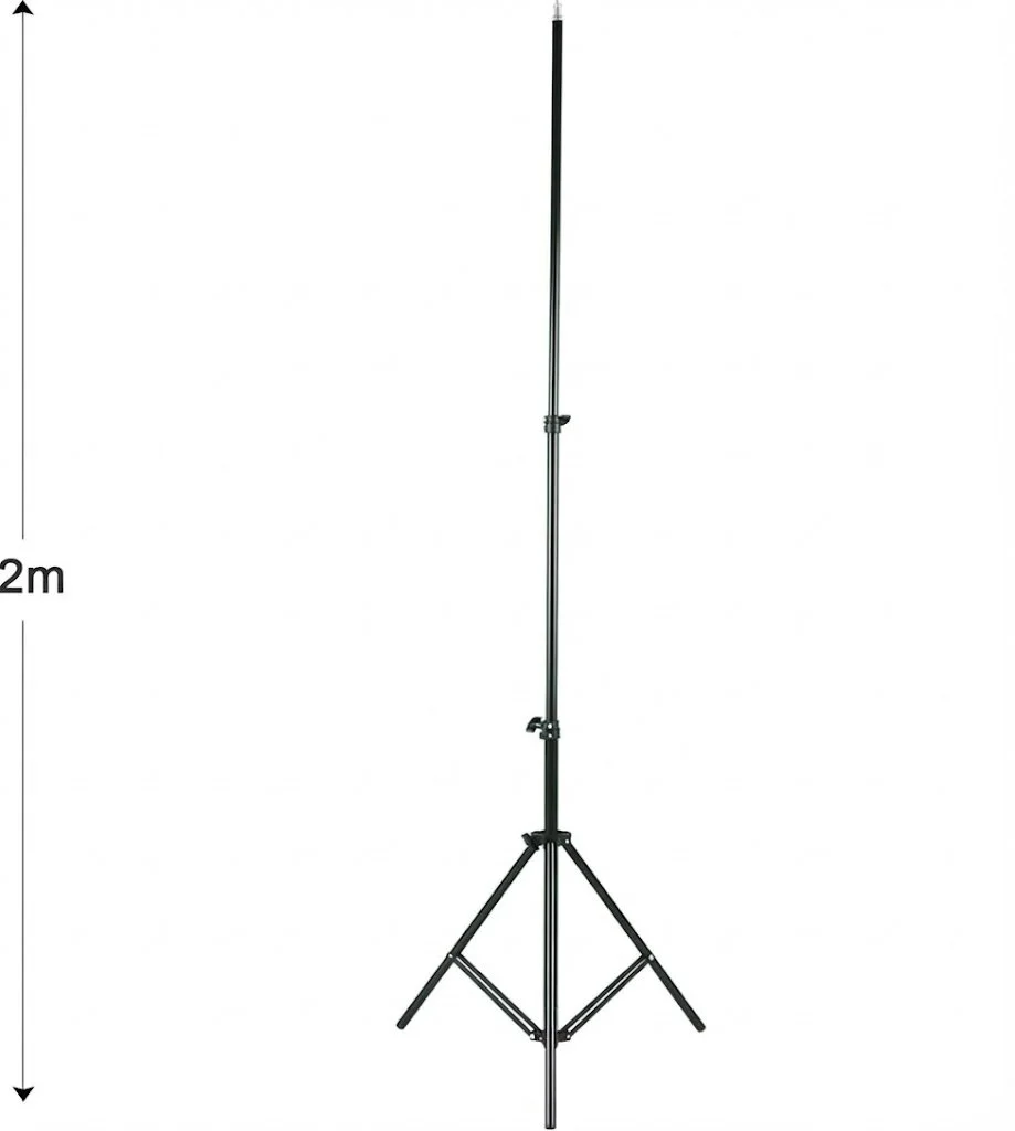 Штатив Andoer Metal Tripod / 200 см / Чорний, фото №2 Штатив Andoer Metal Tripod / 200 см / Чорний, фото №2