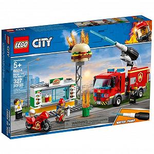 Конструктор LEGO City Пожежа в бургер-кафе 327 деталей 60214 - Фото 1