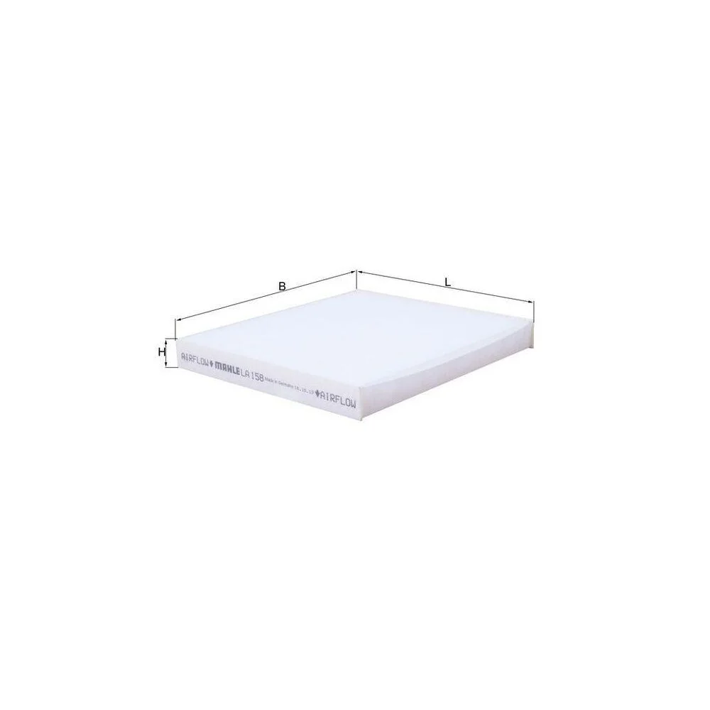 Фільтр салону KNECHT LA 158 для MAZDA SUBARU, фото №1