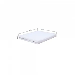 Фільтр салону KNECHT LA 158 для MAZDA SUBARU - Фото 1