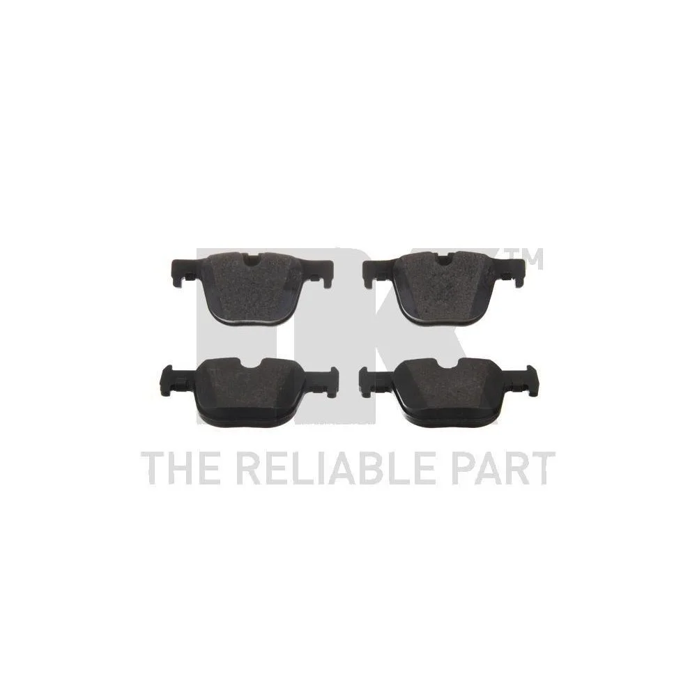 Комплект тормозных колодок, дисковый тормоз NK 221559 для BMW задняя ось, фото №1