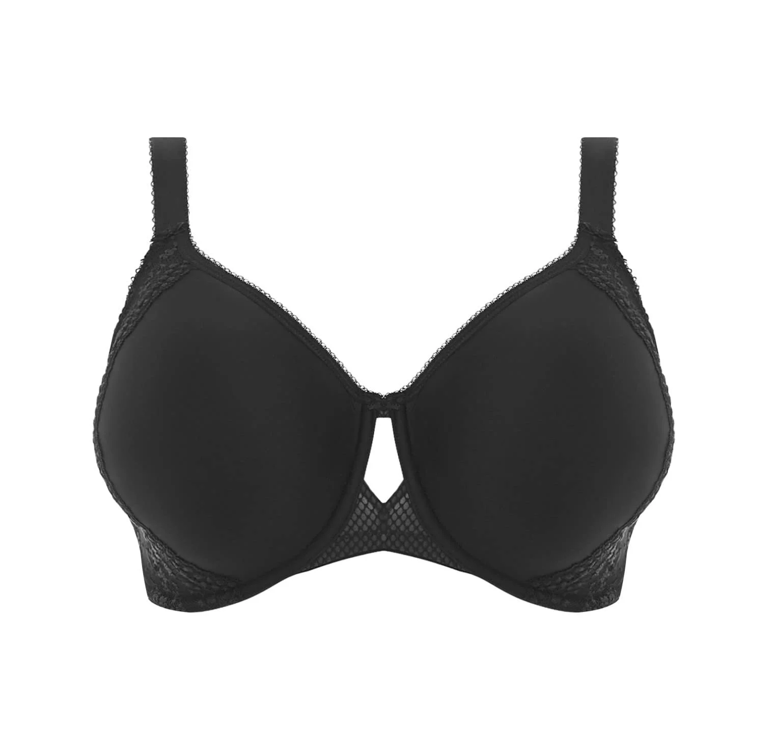 Бюстгальтер Elomi Cate 4030 UW на кісточках з повною чашкою на каркасі Latte/Black, фото №5