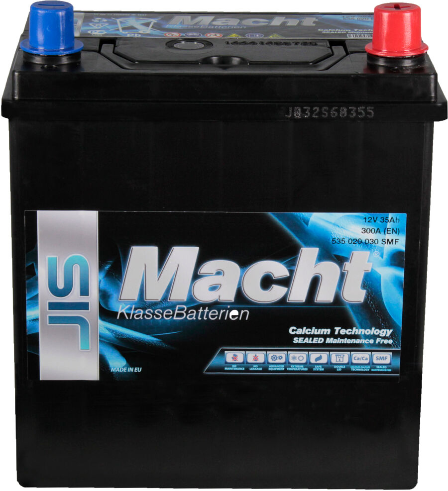 АКБ Азія 35-А/Ч Macht JIS R 300A 197х128х220мм 40315, фото №1