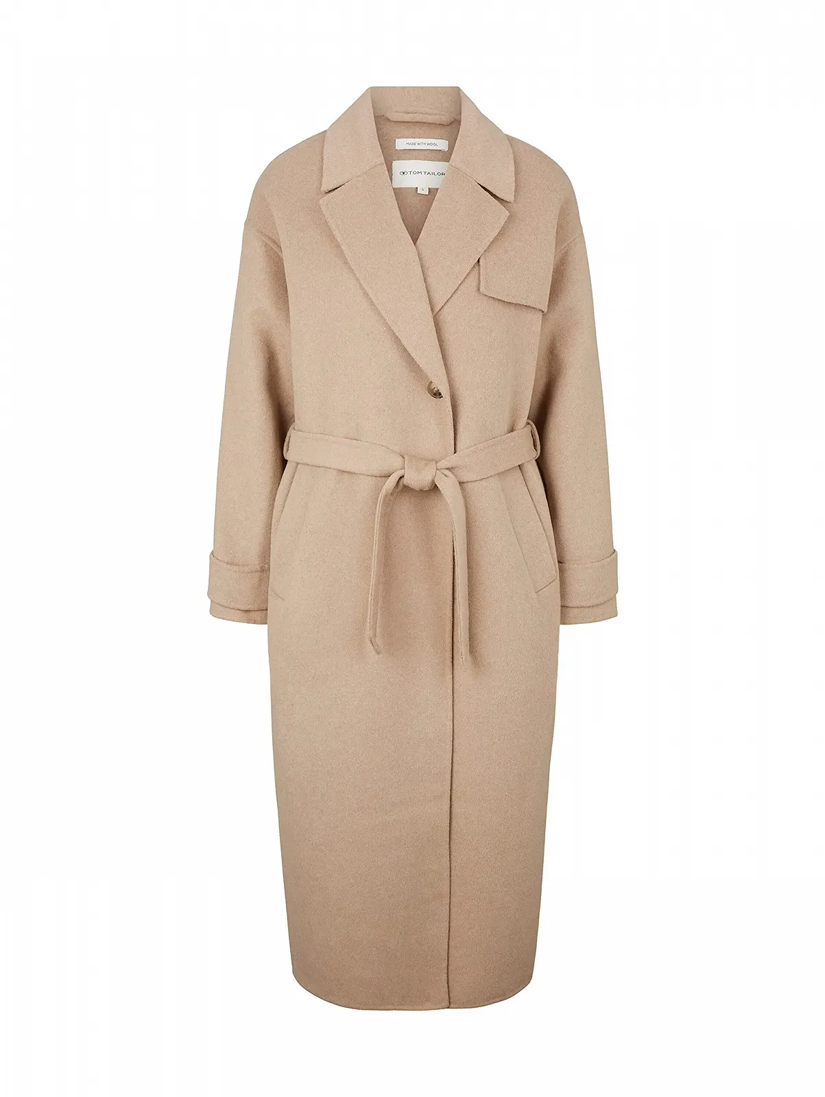 Пальто TOM TAILOR Женское с поясом, фото №7