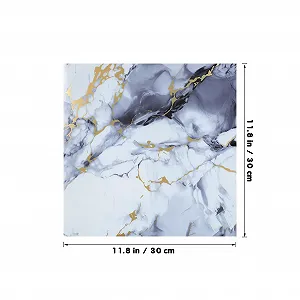 Наклейка на стіну LIFKOME Набір 40 шт Мармурова плитка ПВХ synthetic.ua - Фото 1