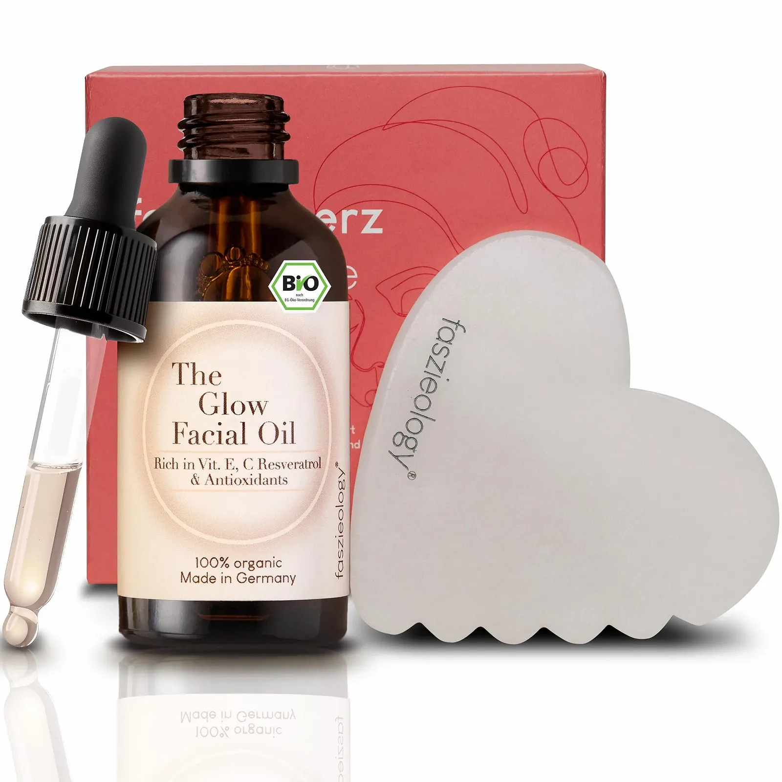 Подарунковий набір - Love & Glow - детокс, антивіковий догляд та ритуали самодогляду, фото №1