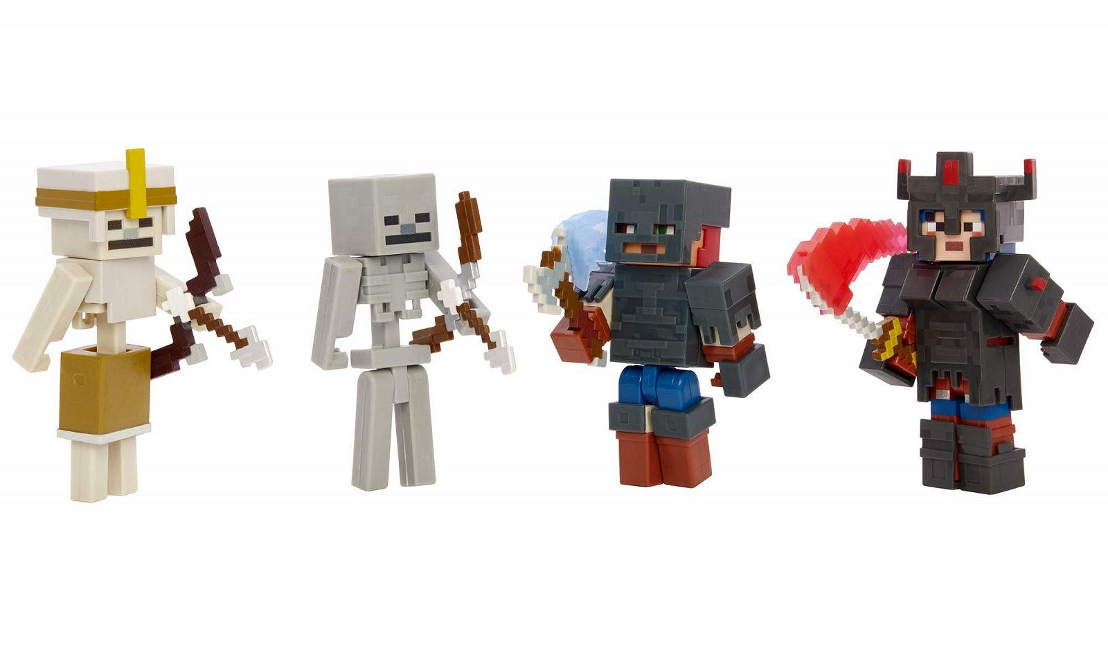 Фигурки Minecraft Dungeons Battle of The Fire Forge 4 подвижные фигурки, фото №5