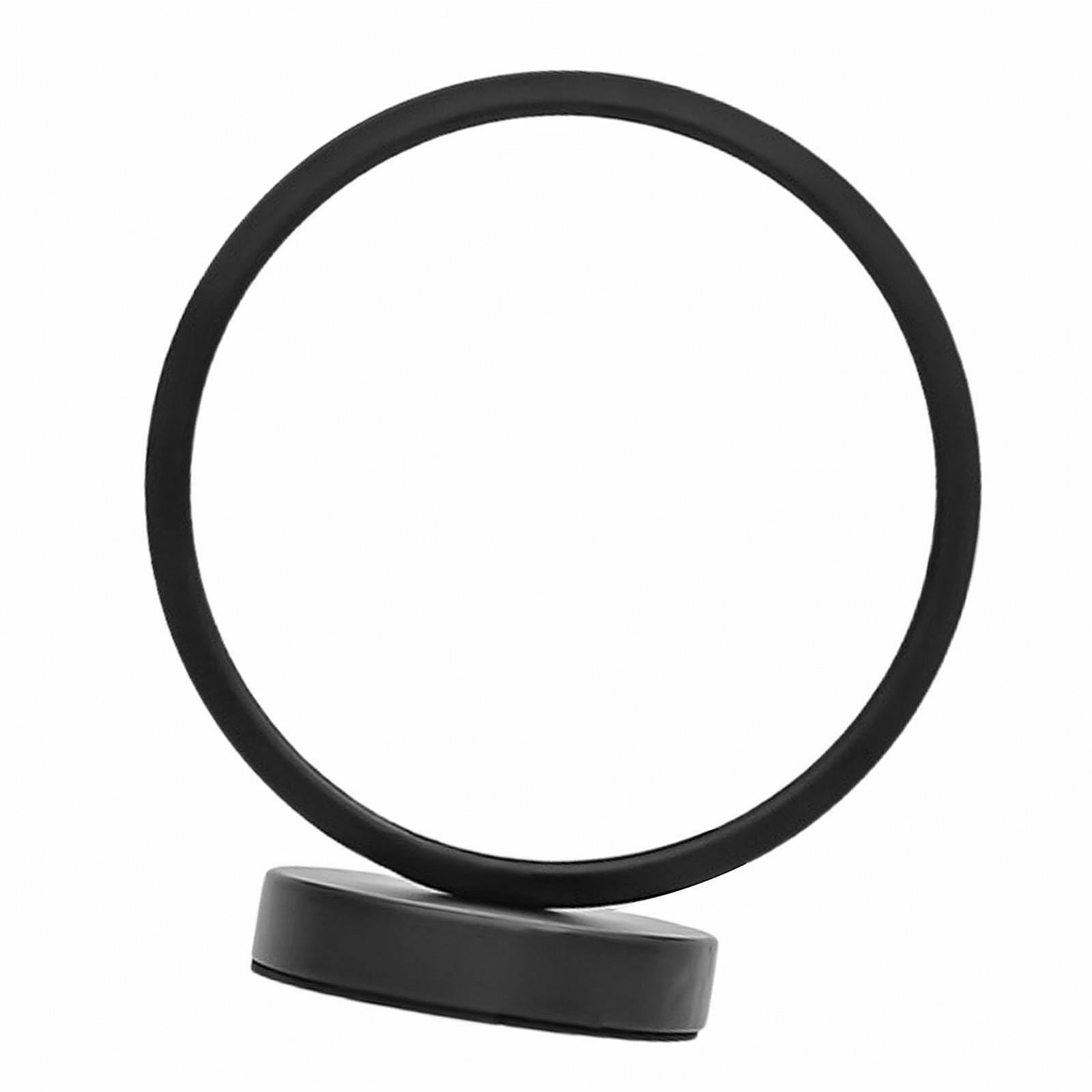 Настільна світлодіодна лампа Circle LED Чорна, фото №8