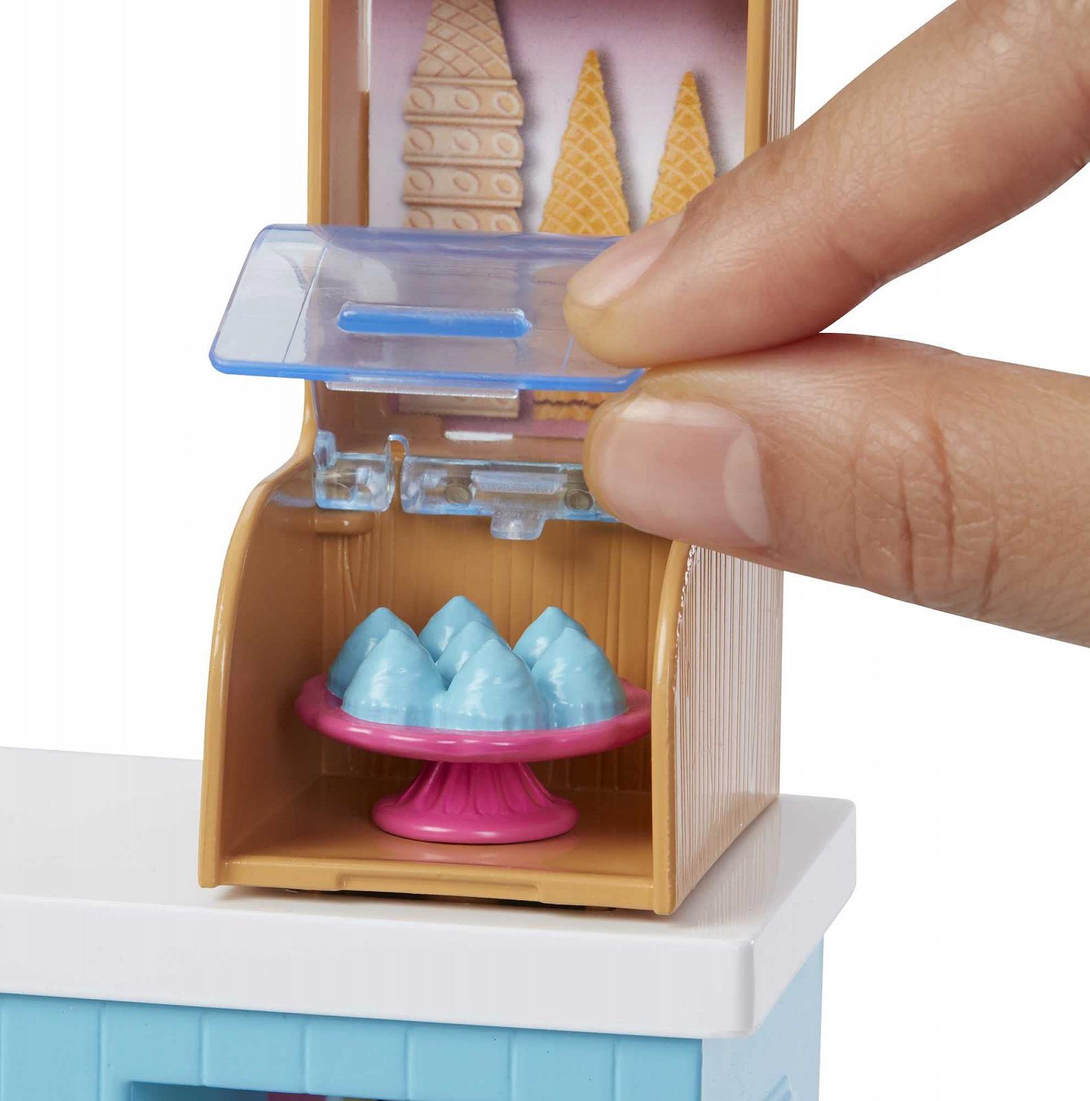 Куклы Barbie и игровой набор Gelato Cafe, фото №3