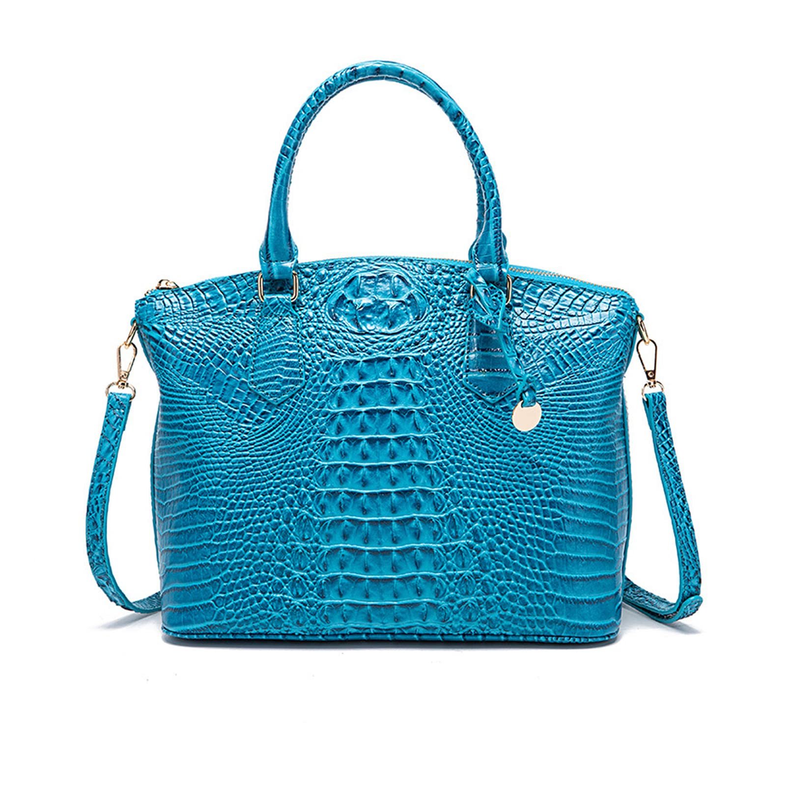 Сумка жіноча NICOLE & DORIS, середня, під крокодила, елегантна, лакована, для офісу, шопінгу та подорожей, фото №1
