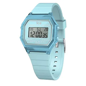 Купити Годинник Ice-Watch ICE Digit Retro Clear з силіконовим ремінцем (маленький) - Фото 1 Годинник Ice-Watch ICE Digit Retro Clear з силіконовим ремінцем (маленький) - Фото 1