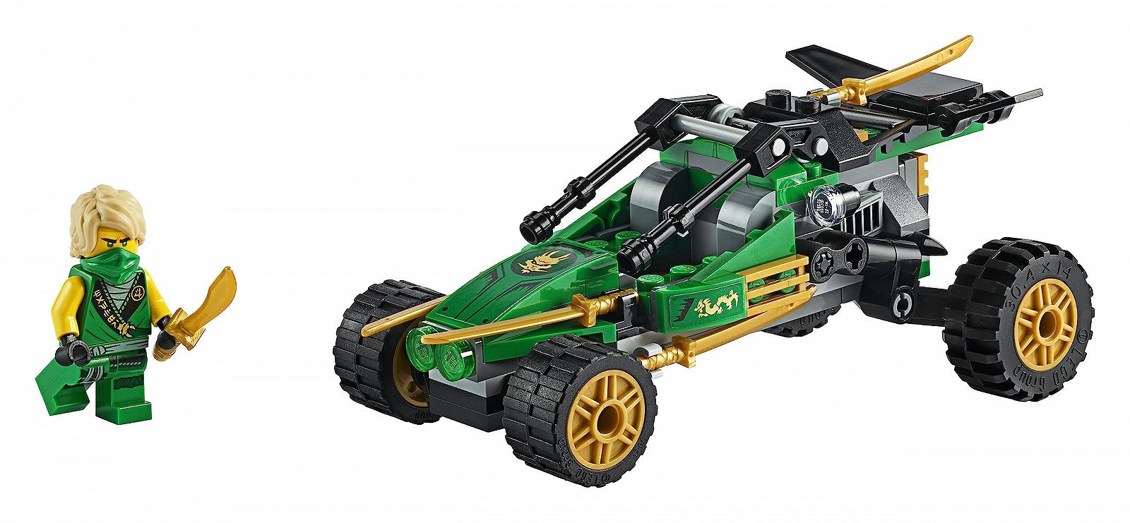 Конструктор LEGO Ninjago Legacy 71700 Джунглі Роббер Кар з міні-фігуркою Лойда, фото №4 Конструктор LEGO Ninjago Legacy 71700 Джунглі Роббер Кар з міні-фігуркою Лойда, фото №4
