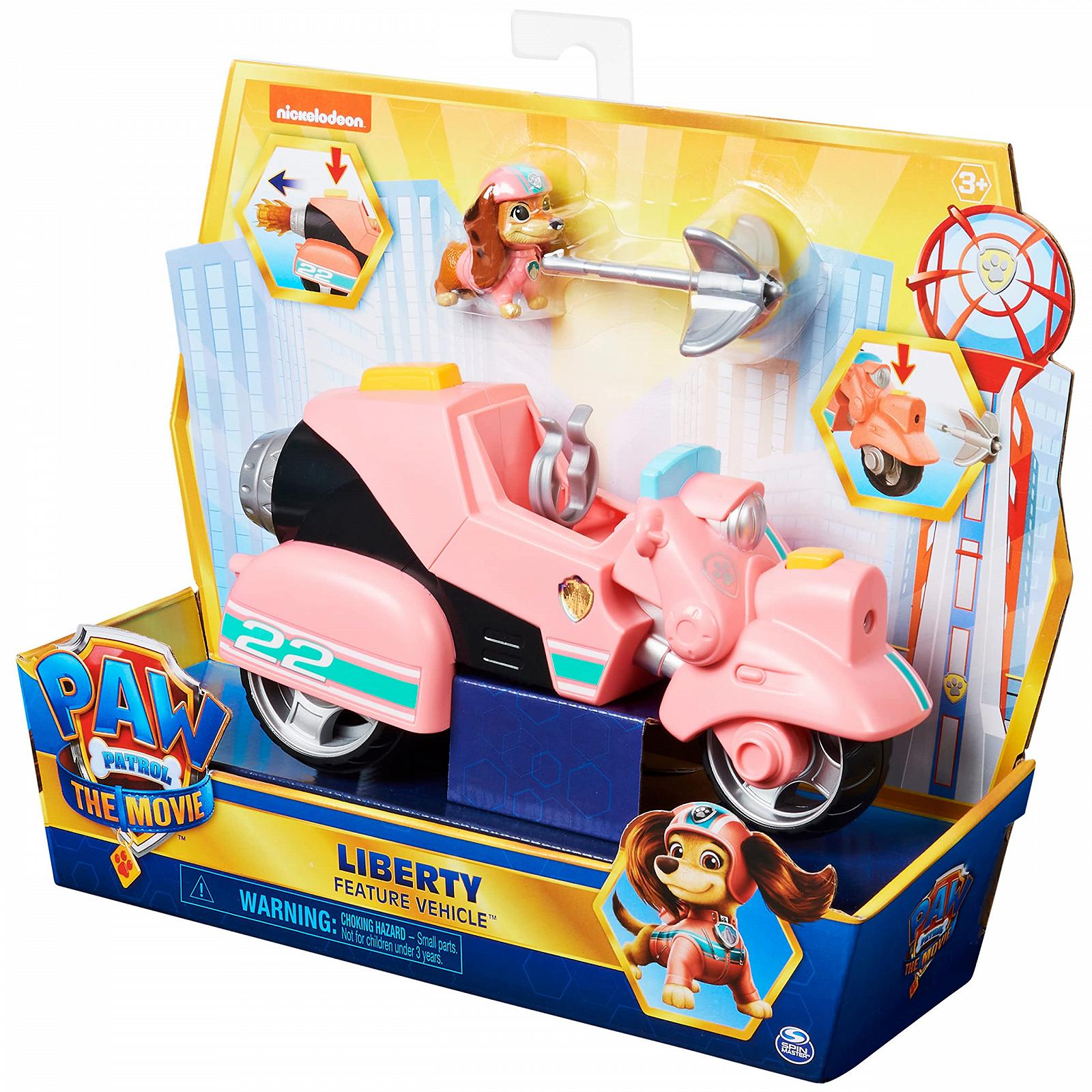 Игрушка La Pat' Patrouille Patrol Movie Vehicle Liberty Розовая, фото №9