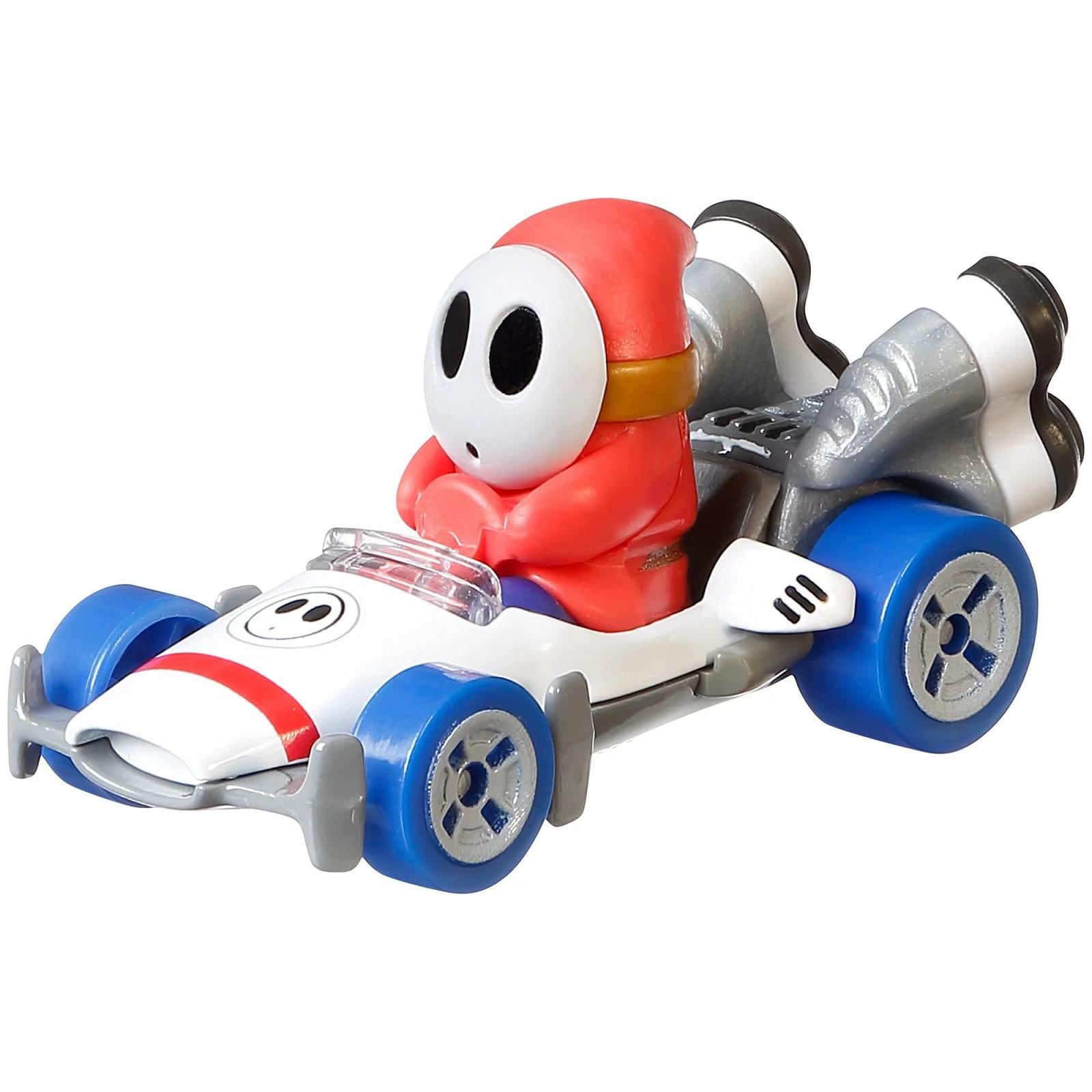 Модель Hot Wheels Машинка Die Cast Shy Guy Mario Kart B-Dasher Масштаб 1:64 Длина 5 см, фото №2