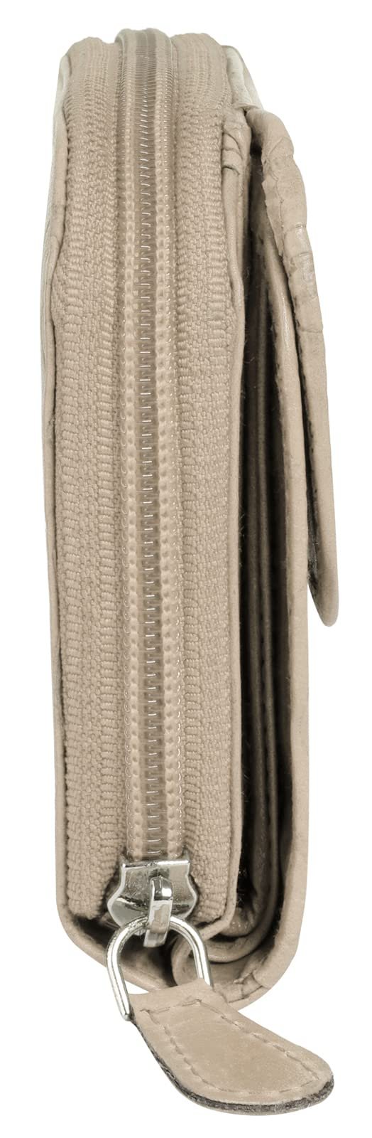 Кошелек bruno banani Кожаный Тонкий Женский 021857 Бежевый, фото №4