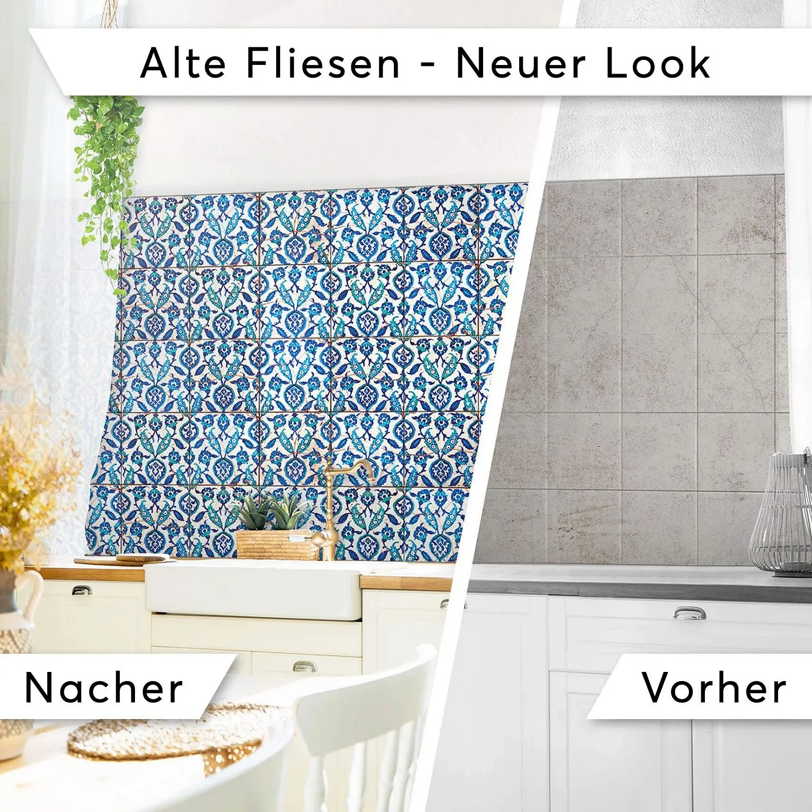 Декоративні наклейки Creatisto Hamam Vibes Плитка мозаїка 10 x 10 см 9 штук, фото №3