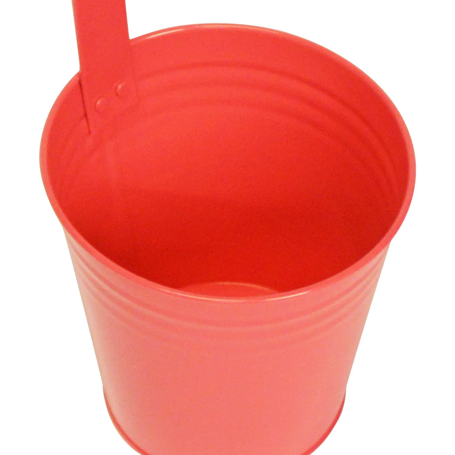 Підвісні квіткові горщики DRULINE Metal 13 x 28 x 24 см 6 шт. Red, фото №6