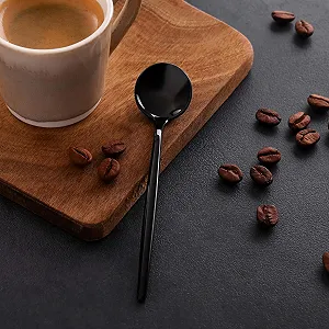 Ложки для эспрессо GRÄWE Provence, черные, набор 6 шт synthetic.ua - Фото 1