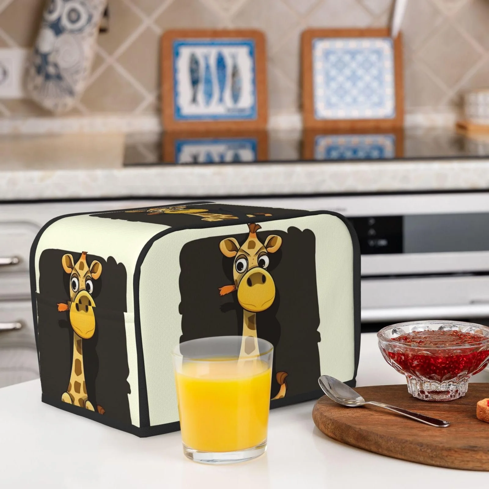 Чохол для тостера на 2 скибки з кишенями, фото №4 Чохол для тостера на 2 скибки з кишенями, фото №4