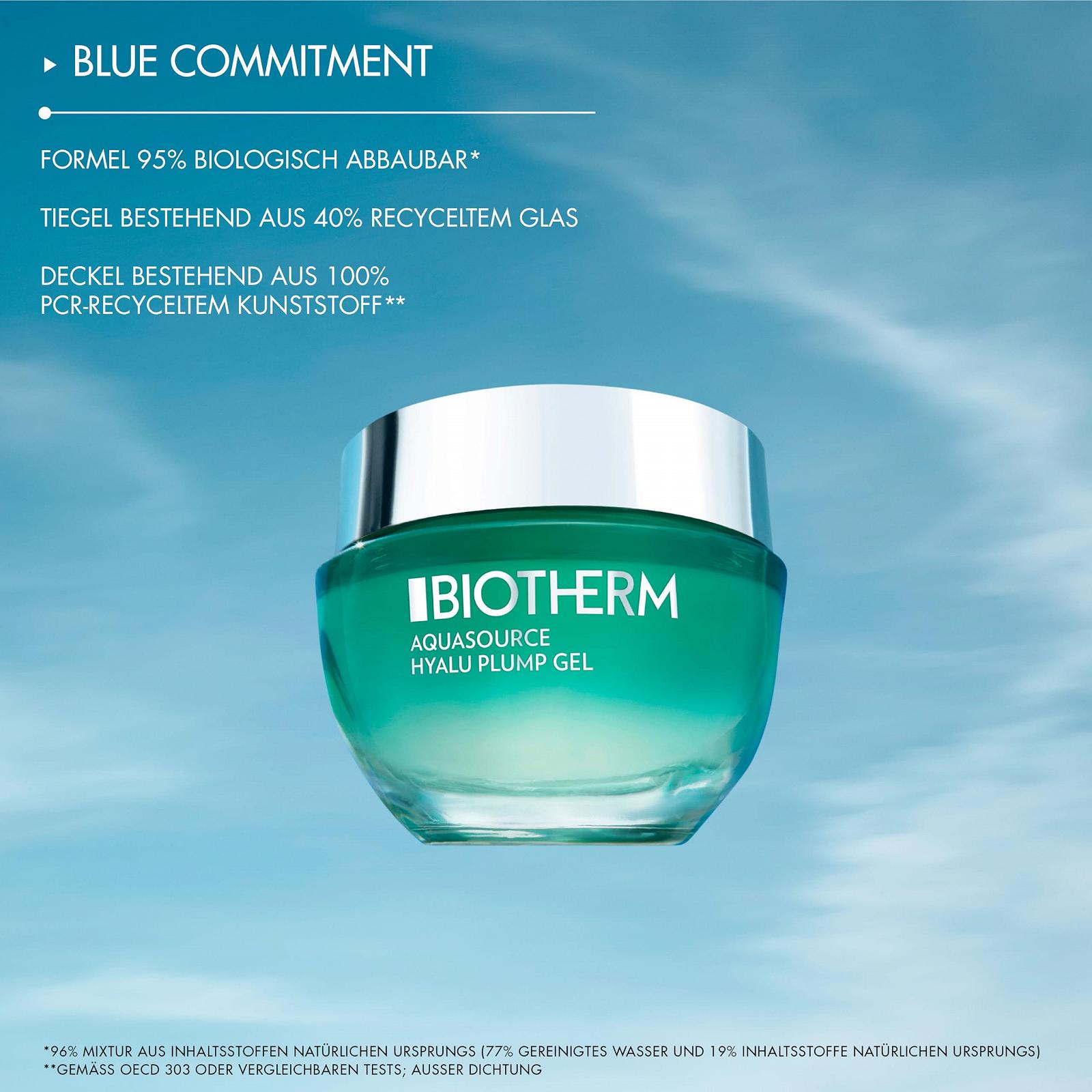 Гель для обличчя Biotherm Aquasource Hyalu Plump Gel з Life Plankton та гіалуроновою кислотою для змішаної шкіри, фото №8 Гель для обличчя Biotherm Aquasource Hyalu Plump Gel з Life Plankton та гіалуроновою кислотою для змішаної шкіри, фото №8