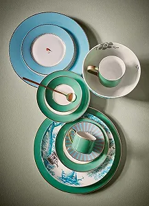 Миска PIP STUDIO Chique Золото-зеленый 15.5 см synthetic.ua - Фото 1