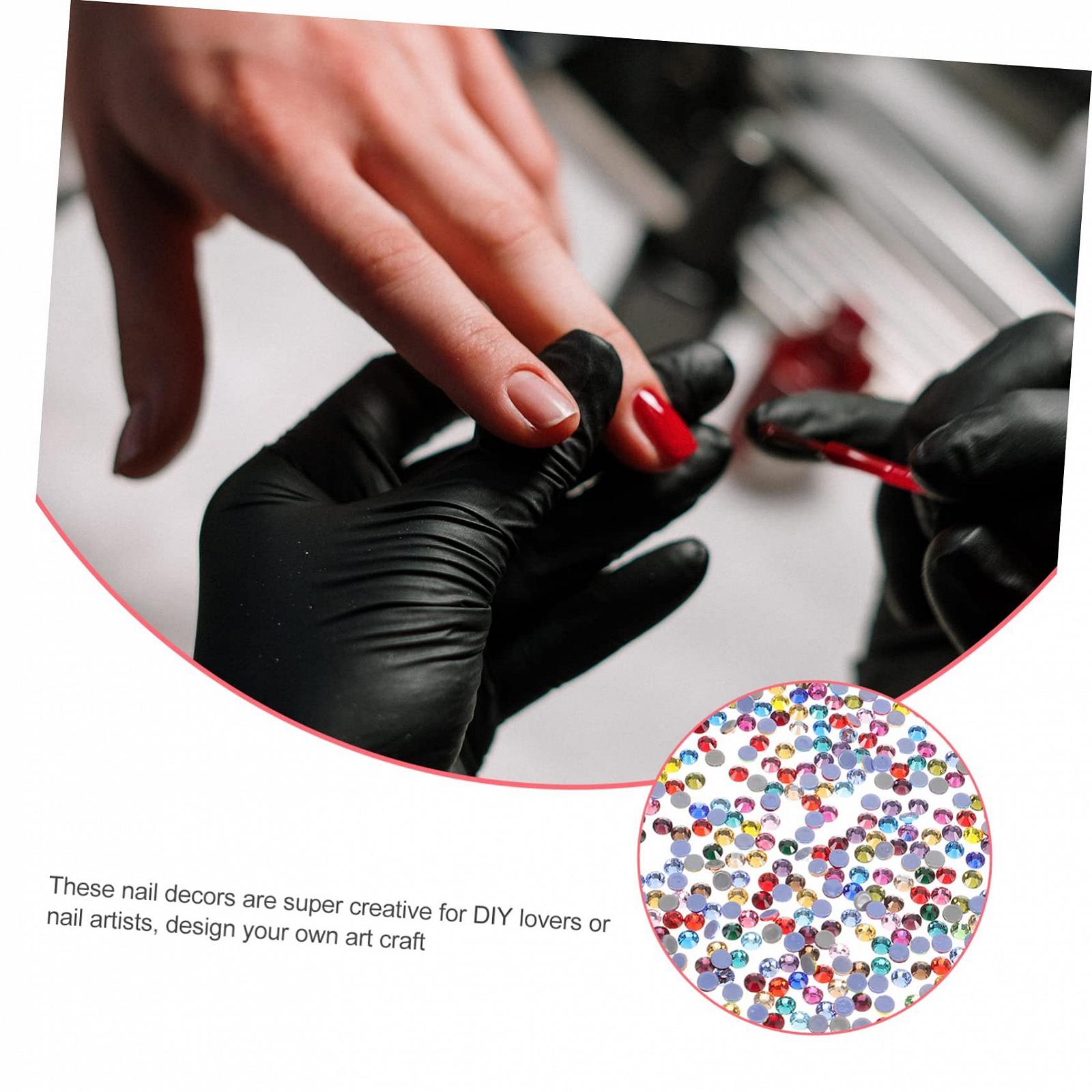 Стрази для нігтів 1440 шт. DIY прикраси для манікюру, фото №4