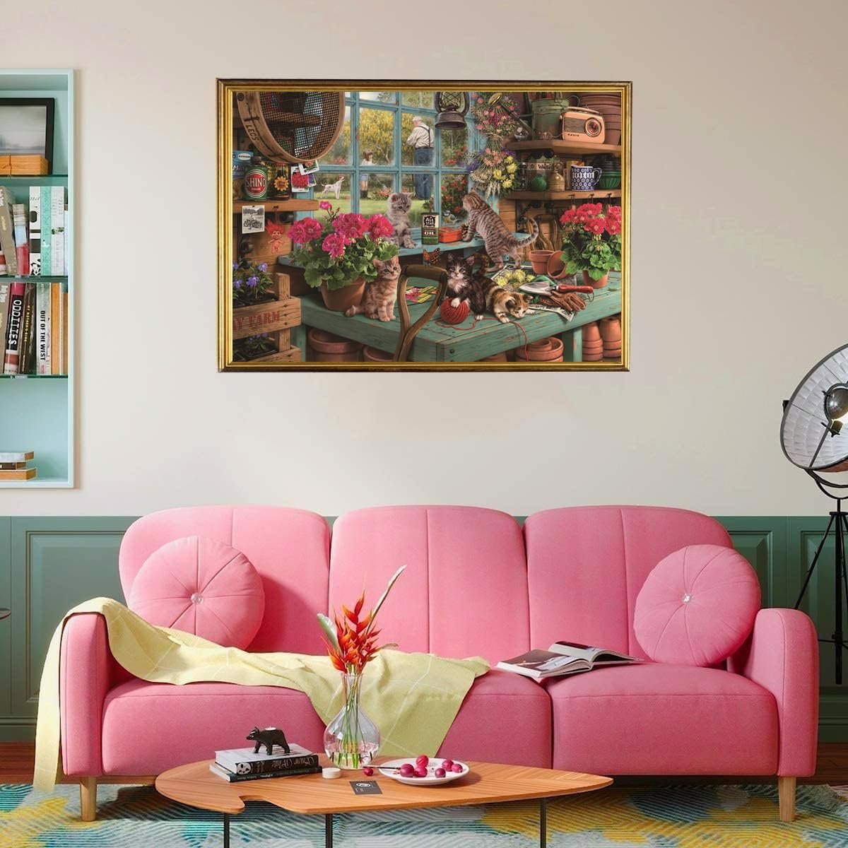 Пазл Cheeky Cats 1000 деталей 70 х 50 см, фото №3 Пазл Cheeky Cats 1000 деталей 70 х 50 см, фото №3