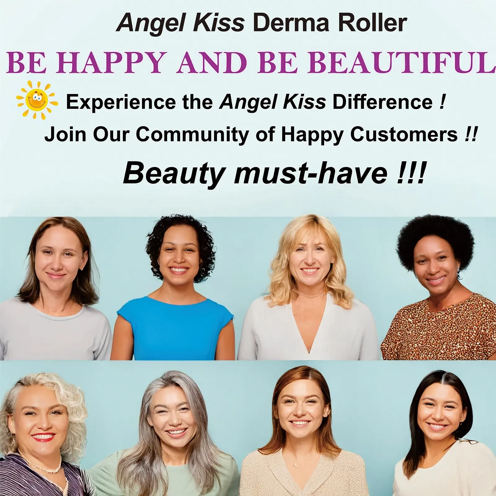 Дермаролер Angel Kiss - 192 Справжні Голки - Мікронідлінг для Дому, фото №8