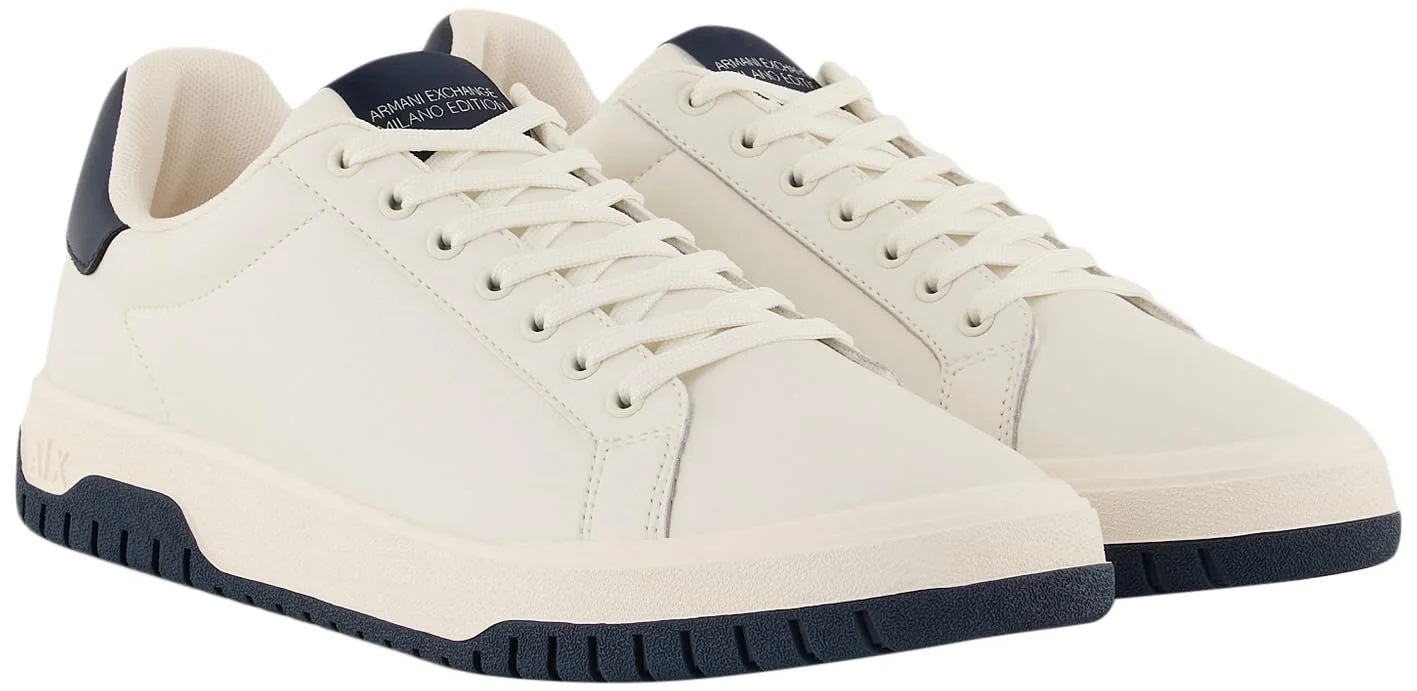 Кросівки Armani Exchange Duck Шкіра Логотип ззаду Чоловічі, фото №3 Кросівки Armani Exchange Duck Шкіра Логотип ззаду Чоловічі, фото №3