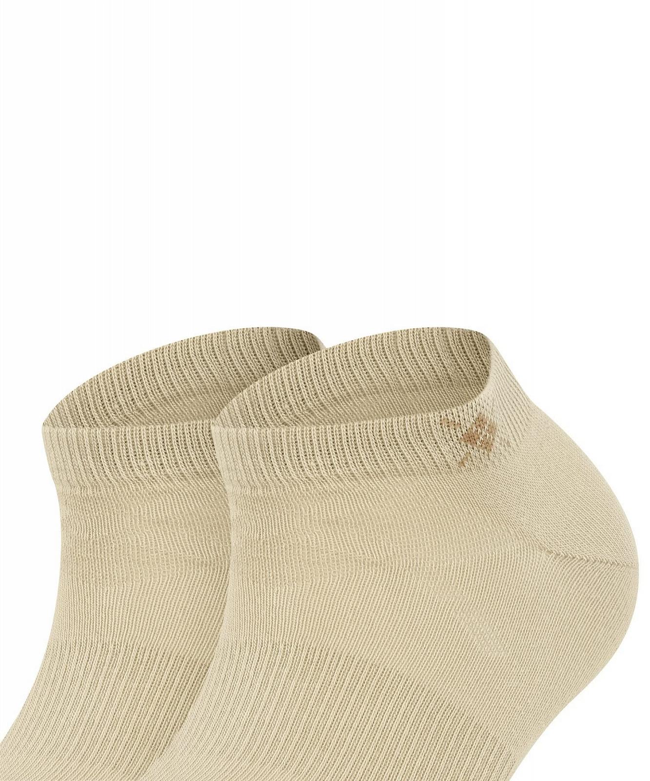 Носки Burlington Everyday Trainer Женские Дышащие Хлопковые Усиленные Носки для Тренировок Женские Короткие Прочные Нескользящие Однотонные Мультипак 2 пары, фото №6