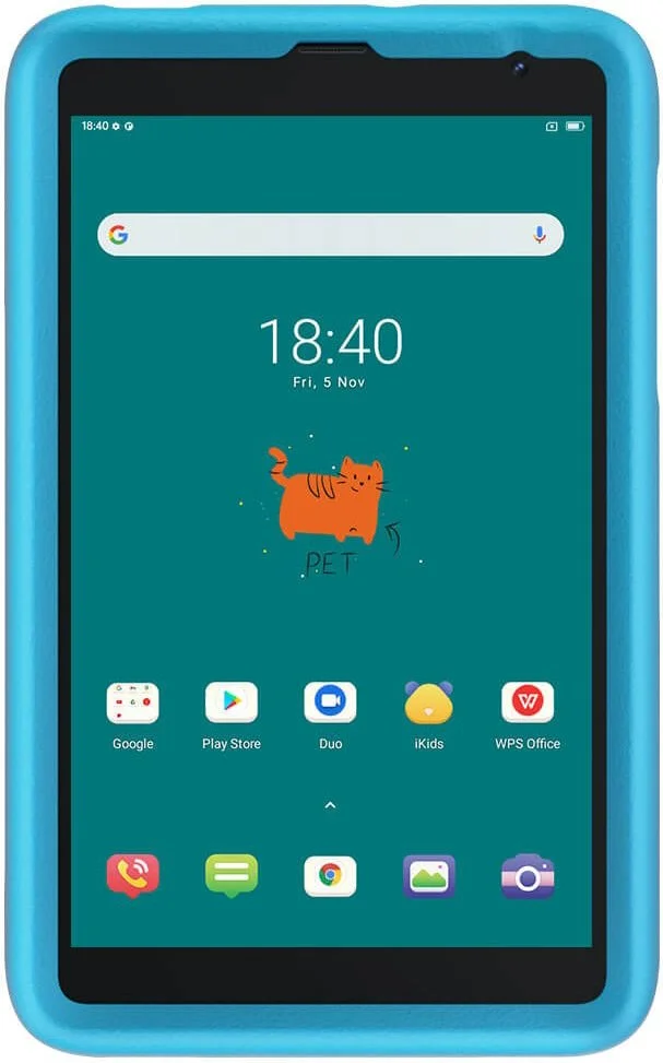 Планшет 8" Blackview Tab 6 Kids 3/32Gb 4G 4 ядра Android 11 5580 mAh Donut Blue, фото №2