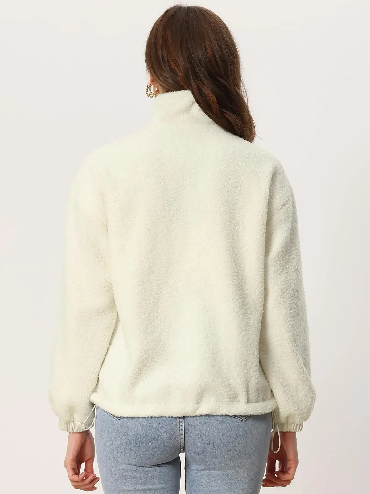 Тепла пухнаста куртка на блискавці, зимове, фото №4 Тепла пухнаста куртка на блискавці, зимове, фото №4