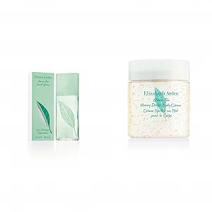 Парфюмированная вода Elizabeth Arden Green Tea для женщин Флакон 100 мл Зеленый + Крем для тела Green Tea Honey Drops Флакон 500 мл - Фото 1