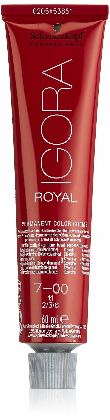 Фарба для волосся Schwarzkopf Igora Royal 60 г, фото №3 Фарба для волосся Schwarzkopf Igora Royal 60 г, фото №3